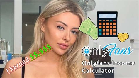 onlyfans earnings calculator|OnlyFans Revenue Calculator